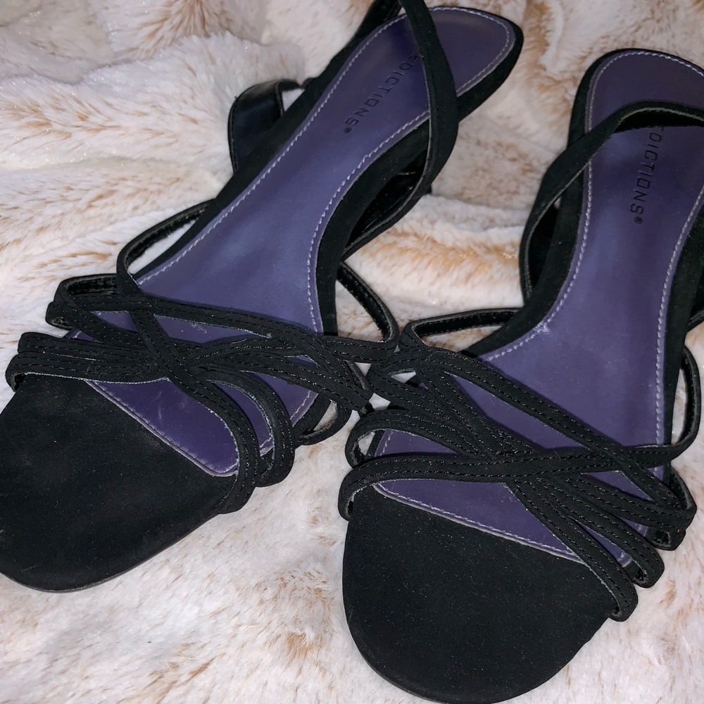 Little black dressy heels
